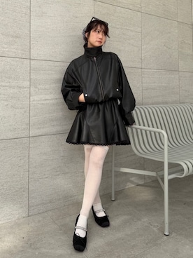 LILY BROWNさん(レディース・152cm)の冬コーディネート