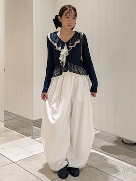 LILY BROWNさん（レディース・155cm）の夏コーディネート