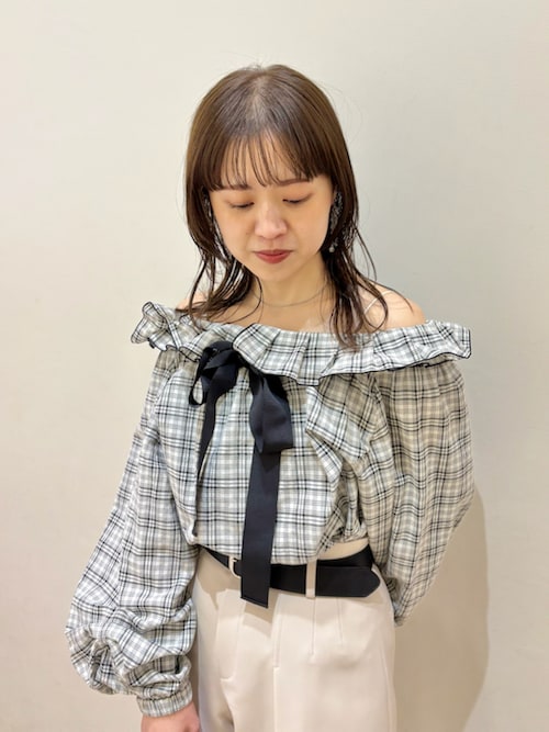 新品 ¥11440リリーブラウン Lily Brown ショートパンツ　フェザー リリーブラウン LILY BROWN エコファーショートパンツ （GRY
