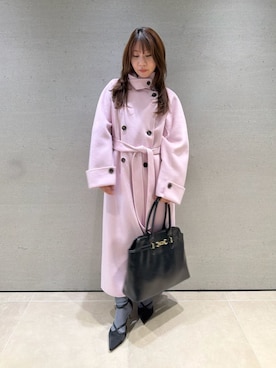 「アイテム（カーディガン/ボレロ、その他）」を使った、LILY BROWNさん（レディース・152cm）の秋コーディネート