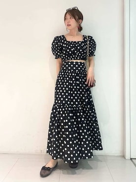 LILY BROWNさん(レディース・161cm)の夏コーディネート