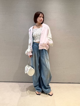 LILY BROWNさん（レディース・152cm）の夏コーディネート