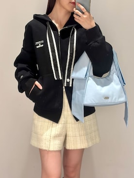 LILY BROWNさん（レディース・156cm）の夏コーディネート