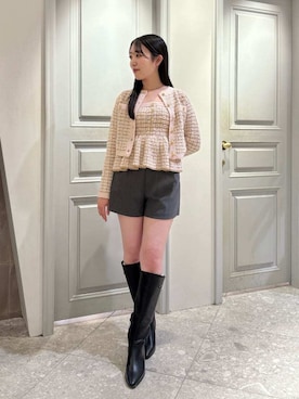 LILY BROWNさん（レディース・161cm）の冬コーディネート