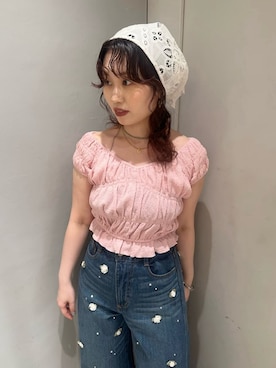LILY BROWNさん（レディース・153cm）の夏コーディネート