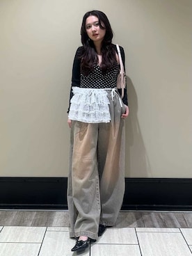 LILY BROWNさん(レディース・152cm)の春コーディネート