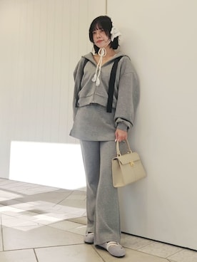 LILY BROWNさん（レディース・150cm）の冬コーディネート