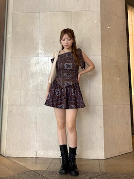 LILY BROWNさん(レディース・163cm)の夏コーディネート
