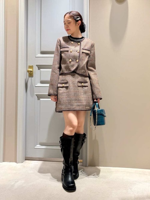 【LILY BROWN×MARY QUANT】ダブルボタンジャケット