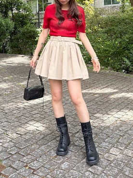 LILY BROWNさん（レディース・152cm）の夏コーディネート