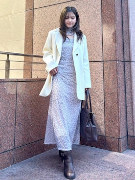 LILY BROWNさん（レディース・164cm）の冬コーディネート