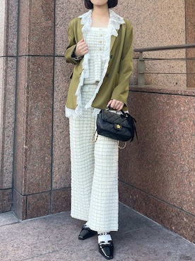 LILY BROWNさん（レディース・158cm）の冬コーディネート