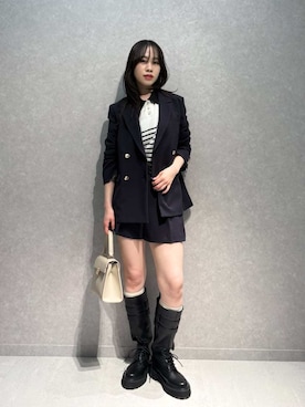 LILY BROWNさん（レディース・160cm）の冬コーディネート