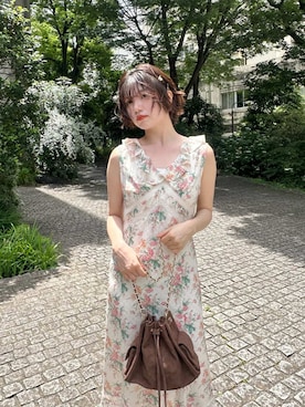 LILY BROWNさん（レディース・160cm）の春コーディネート