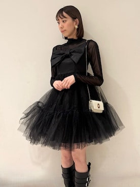 LILY BROWNさん(レディース・160cm)の冬コーディネート