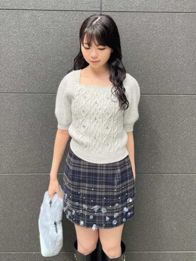 LILY BROWNさん（レディース・162cm）の秋コーディネート