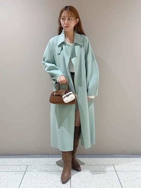 「アイテム（財布/小物）」を使った、LILY BROWNさん（レディース・158cm）の秋コーディネート