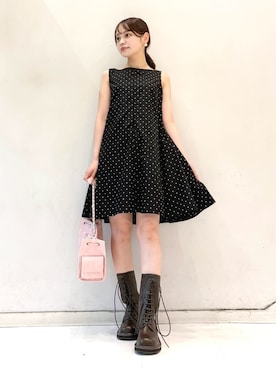 「LILY BROWN（リリーブラウン）のアイテム」を使った、LILY BROWNさん（レディース・148cm）の夏コーディネート