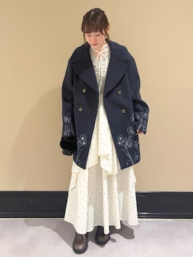 LILY BROWNさん（レディース・150cm）の冬コーディネート