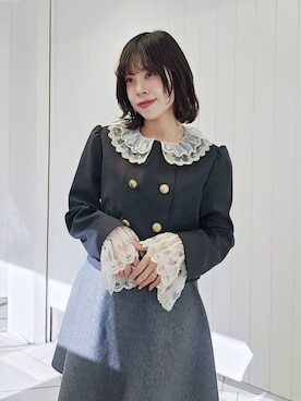 LILY BROWNさん（レディース・150cm）の冬コーディネート