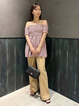 LILY BROWNさん（レディース・155cm）の夏コーディネート