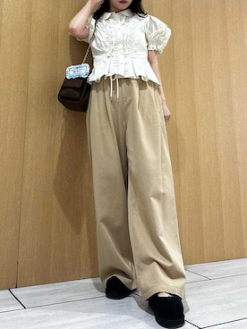 LILY BROWNさん(レディース・157cm)の夏コーディネート