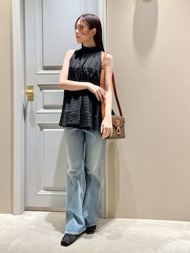 LILY BROWNさん(レディース・156cm)の春コーディネート