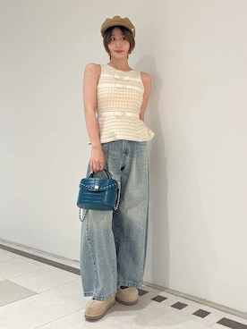 「UGG」｜LILY BROWNさん（レディース・162cm）の夏コーディネート