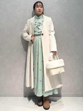 LILY BROWNさん(レディース・155cm)の冬コーディネート