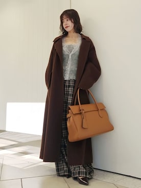 「アイテム（アンサンブル）」を使った、LILY BROWNさん（レディース・150cm）の冬コーディネート