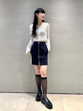 LILY BROWNさん（レディース・161cm）の夏コーディネート