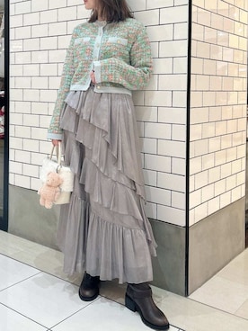 LILY BROWNさん（レディース・157cm）の冬コーディネート