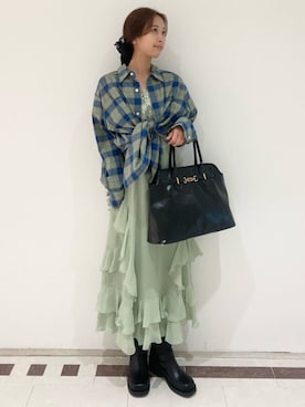 LILY BROWNさん(レディース・159cm)の夏コーディネート