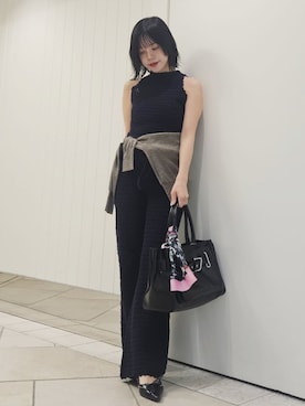 「マニッシュ」｜LILY BROWNさん（レディース・150cm）の春コーディネート