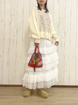 LILY BROWNさん（レディース・163cm）の冬コーディネート