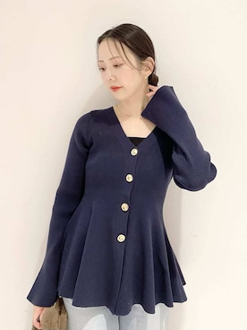 「イエベ春」｜LILY BROWNさん（レディース・154cm）の秋コーディネート