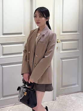 LILY BROWNさん(レディース・161cm)の冬コーディネート