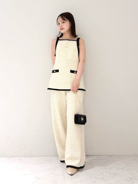 「LILY BROWN（リリーブラウン）のアイテム」を使った、LILY BROWNさん（レディース・148cm）の春コーディネート