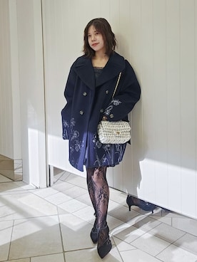 LILY BROWNさん（レディース・150cm）の冬コーディネート