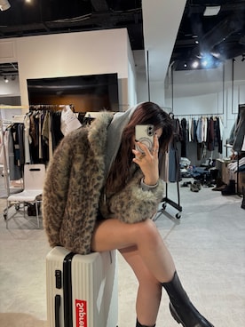 「MURUA（ムルーア）のアイテム（その他シューズ）」を使った、SAKURAさん（レディース・165cm）の秋コーディネート