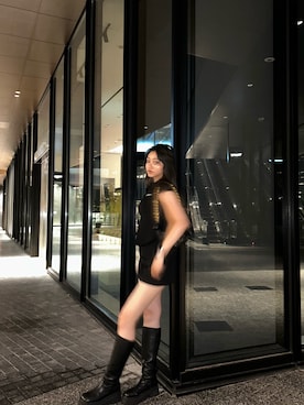 「MURUA（ムルーア）のアイテム（シャツ/ブラウス）」を使った、SAKURAさん（レディース・165cm）の夏コーディネート