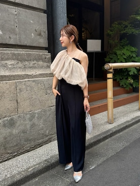 yun1oさん（骨格ウェーブ・レディース・158cm）の夏コーディネート