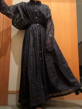 「アイテム（ワンピース/ドレス）」を使った、matuge15さん（レディース・150cm）の秋コーディネート