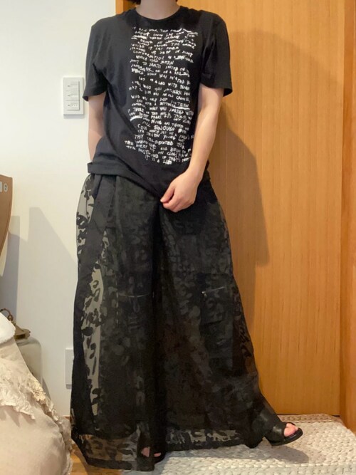 【定価7.7万円未使用】ワイスリー　W SHEER LEOPARD DRESS 定価7.7万】Y-3 ワイスリー W SHEER LEOPARD DRESS 【公式通販】
