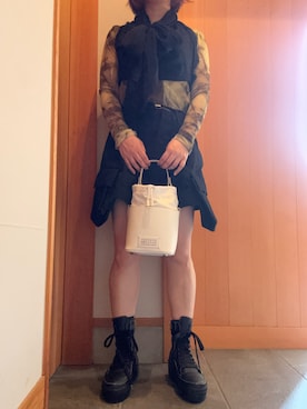 「Ann DEMEULEMEESTER（アンドゥムルメステール）のアイテム」を使った、matuge15さん（レディース・150cm）の夏コーディネート
