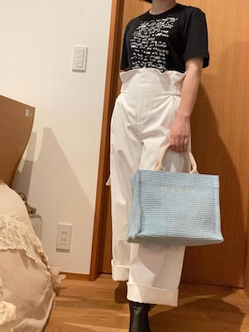 「Ann DEMEULEMEESTER（アンドゥムルメステール）のアイテム」を使った、matuge15さん（レディース・150cm）の夏コーディネート