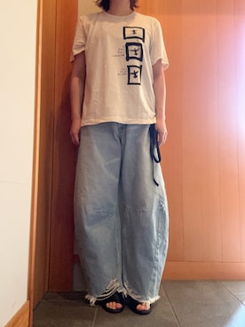 「アイテム（パンツ）」を使った、matuge15さん（レディース・150cm）の夏コーディネート