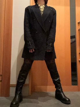 「アイテム（レッグウェア）」を使った、matuge15さん（レディース・150cm）の秋コーディネート