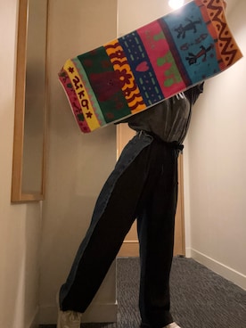 「アイテム（タオル）」を使った、matuge15さん（レディース・150cm）の秋コーディネート