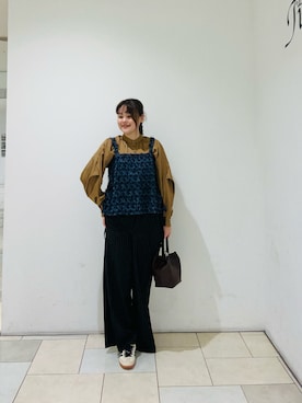 「アイテム（その他）」を使った、Marinさん（レディース・163cm）の秋コーディネート